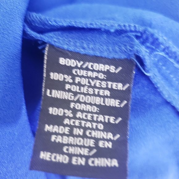 $288 JILL STUART New Royal Blue Crew Flare Dress 4 - Picture 9 of 16